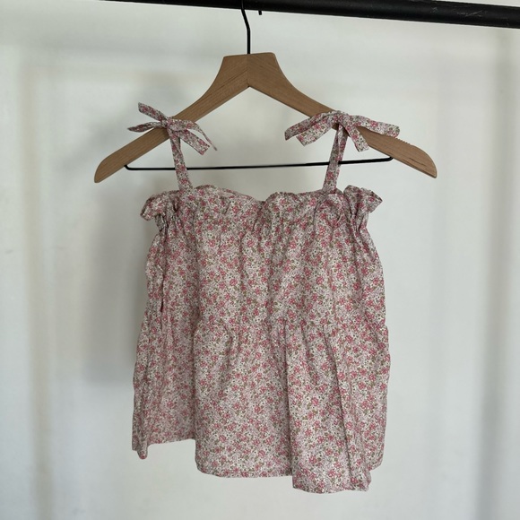 NWT flower strap top for little girls - Picture 4 of 5